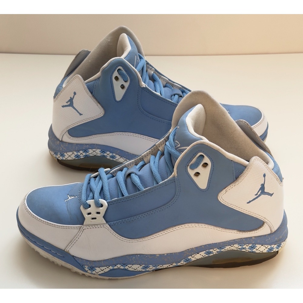 Nike Air Jordan Ol' School III - Argyle White Varsity Blue-UNC Size 8.5